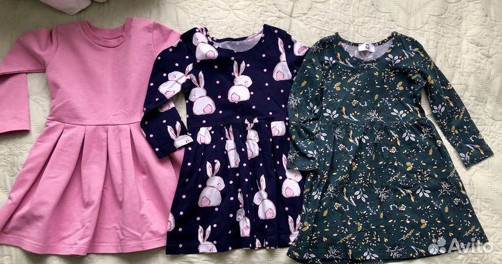 Вещи пакетом на девочку 98 104