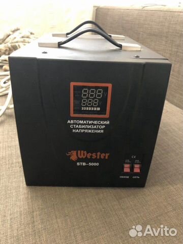 Стабилизатор напряжения wester STB-5000