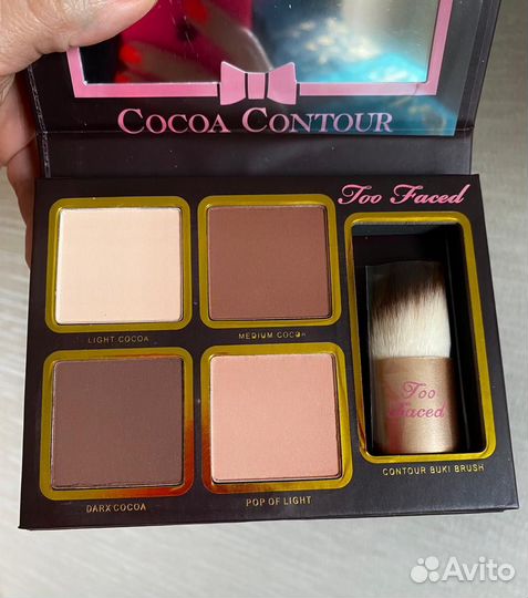 Палетка для контуринга,скульптор Too Faced