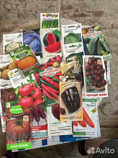 Семена разные