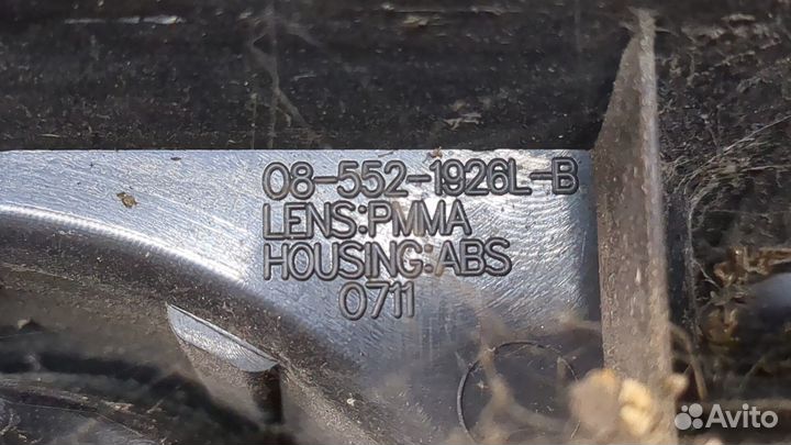 Фонарь (задний) левый Fiat Ducato