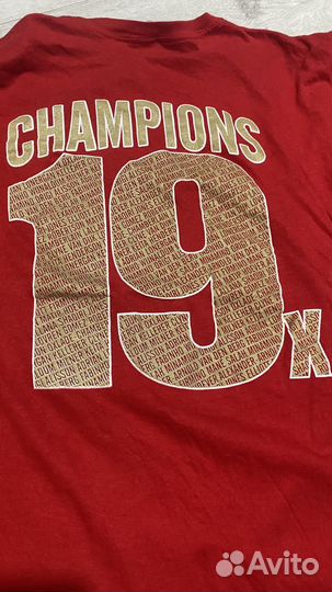 Футболка Liverpool Champions of England