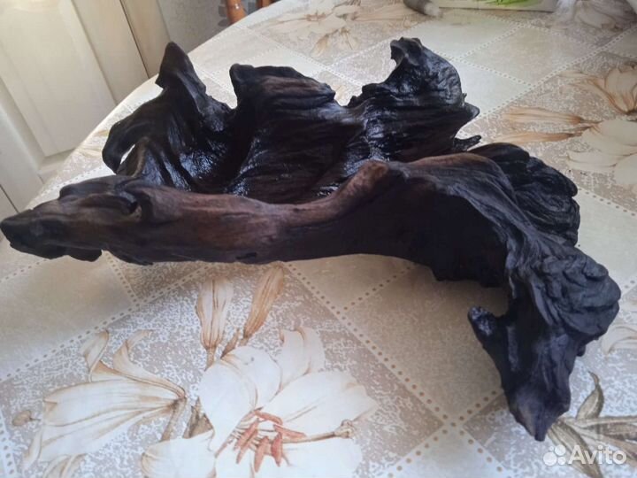 Коряга в аквариум