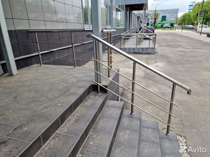 Перила из нержавейки