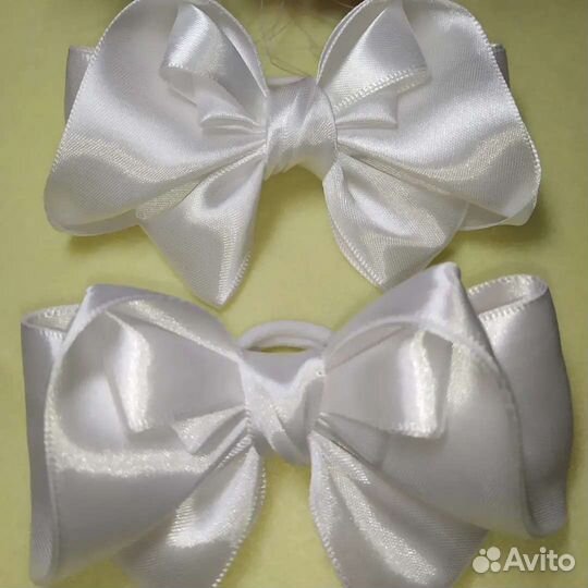 Бантики на резинке для волос