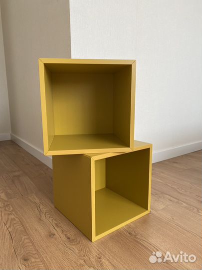 Тумба прикроватная IKEA горчичная