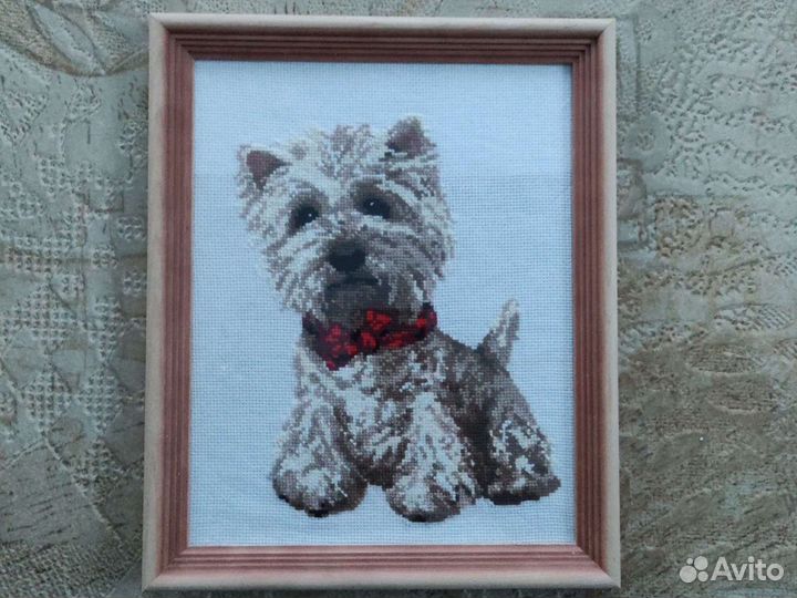 Картина вышитая крестом