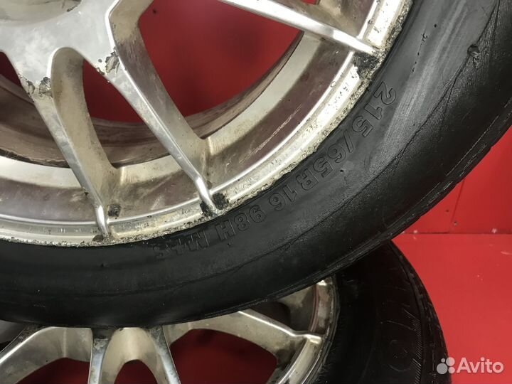 Комплект литых дисков с шинами GR R16 5x112