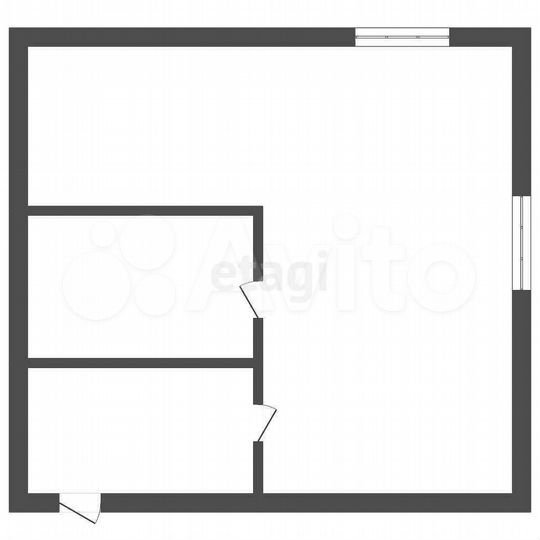 Дом 32,2 м² на участке 11 сот.