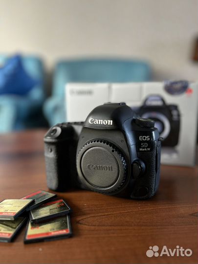 Фотаппарат Canon 5D mark IV + набор compact flash