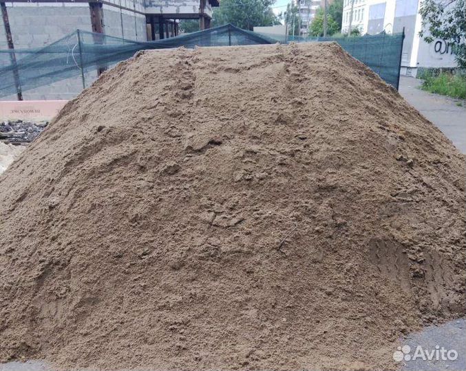 Песок карьерный доставка