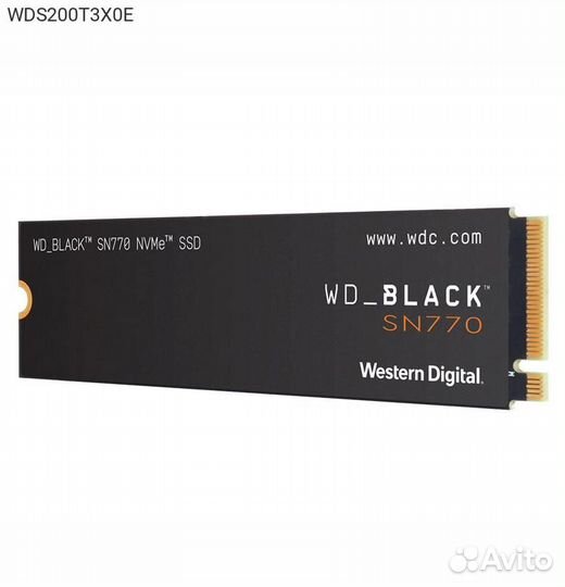 Диск SSD WD WD black SN770 M.2 2280 2TB PCIe NVMe