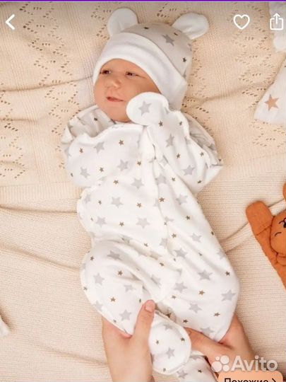 Детская одежда для девочек пакетом 56-62