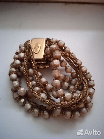 Браслет DeMario арт Деко винтаж 50х