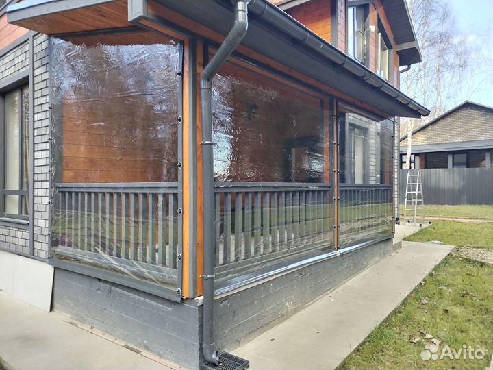 Мягкие окна для беседок террас