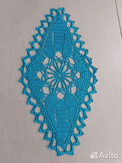 Салфетки ажурные вязаные