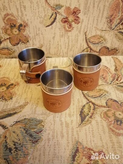 Кружка из нержавейки в чехле