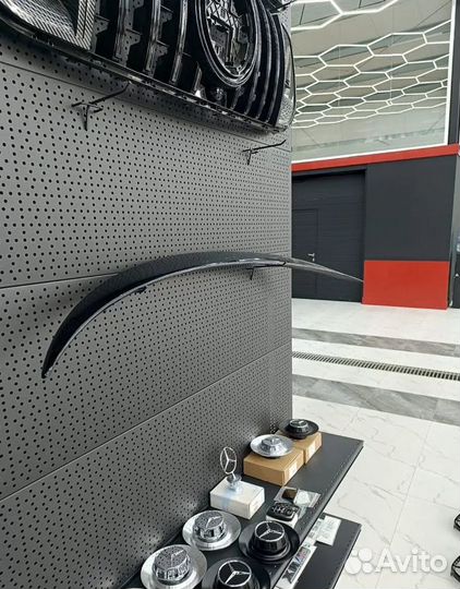 Спойлер багажника Mercedes-Benz W205 AMG