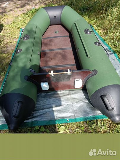 Надувная лодка пвх бу с мотором