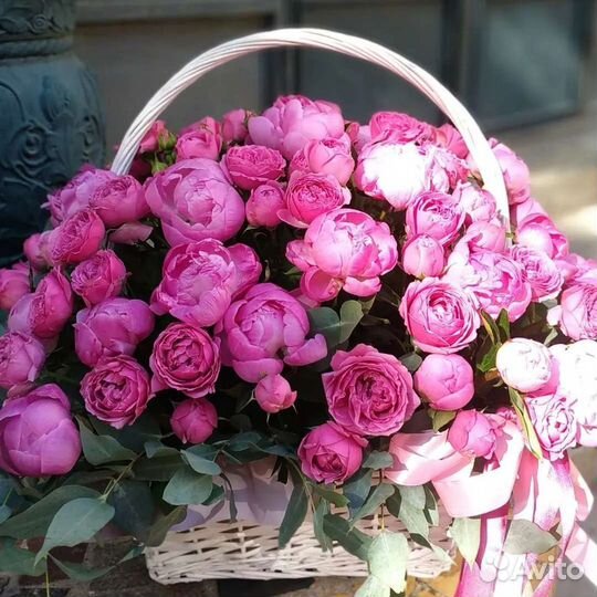 Пионовидные розы,Розы оптом, доставка