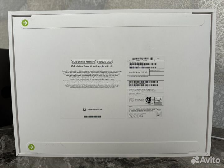 Macbook air 13 2024 m3