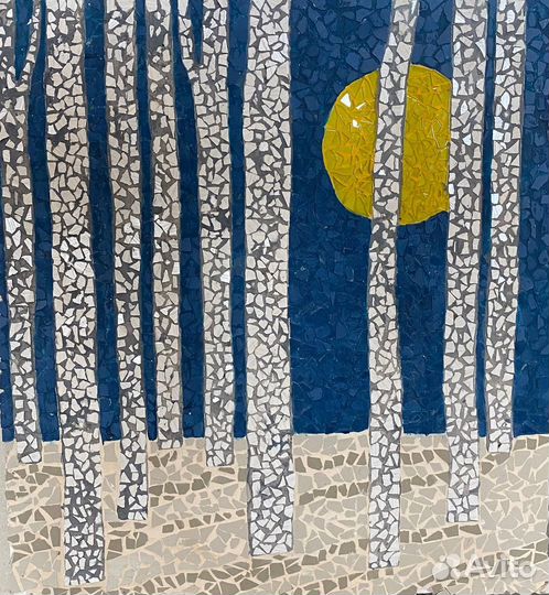 Картина мозаика Пейзаж