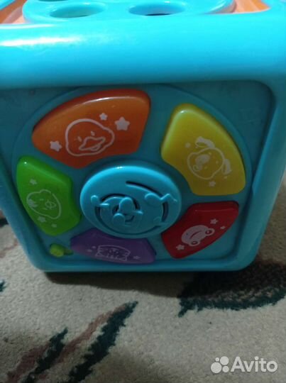 Кубик музыкальный развивающий