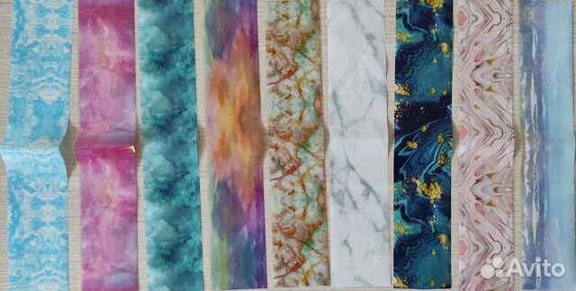 Фольга переводная для ногтей для маникюра