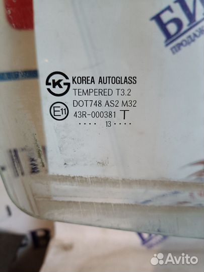 Стекла дверей hyundai solaris 1