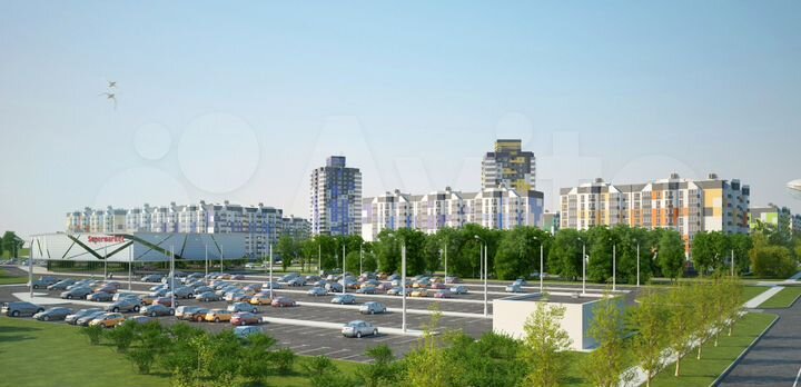 2-к. квартира, 65,2 м², 5/19 эт.