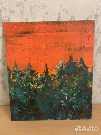 Картина маслом пейзаж