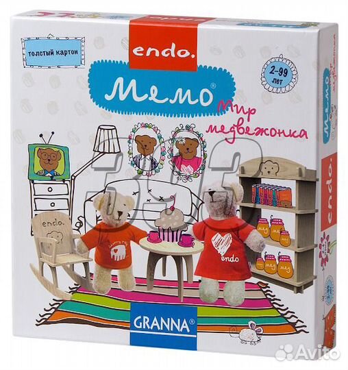Настольная игра Мемо эндо (35327)