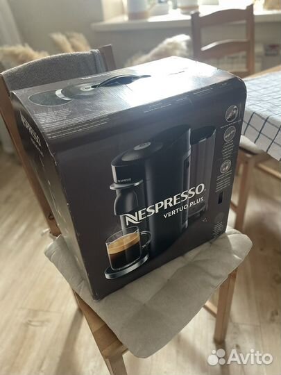 Кофемашина nespresso vertuo plus