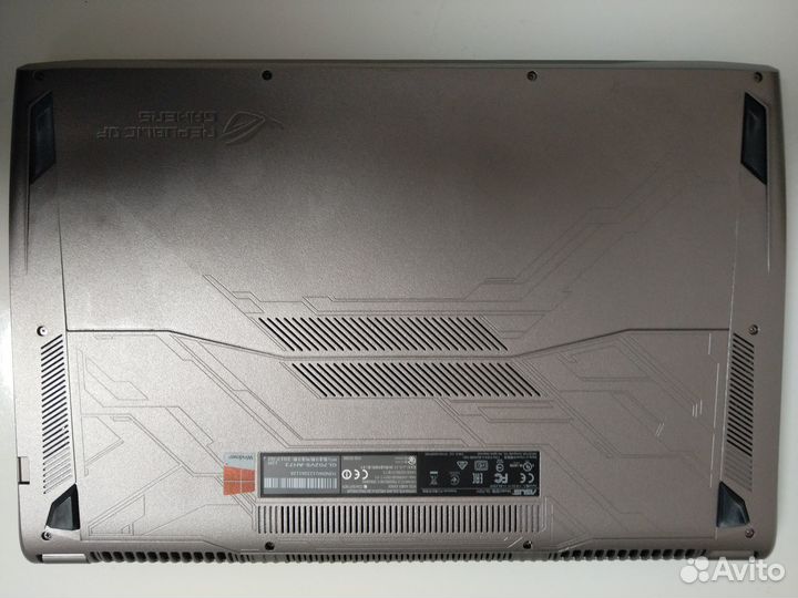 Мощный игровой ноутбук asus ROG GL702VS 17