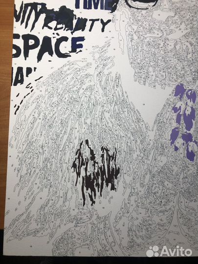 Картина по номерам,танос