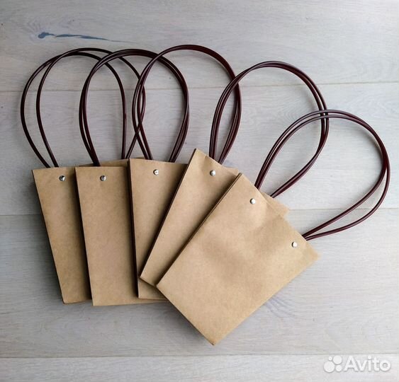 Пакет крафт для цветов, композиций и подарков