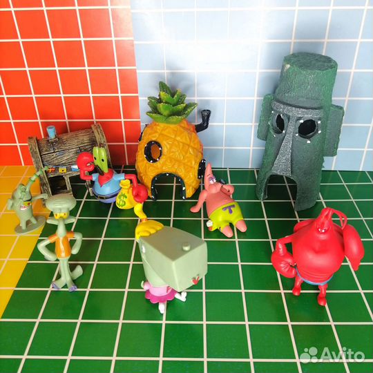 Фигурки Губка Боб квадратные штаны
