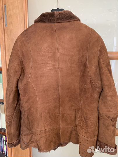 Куртка-дубленка женская р 44