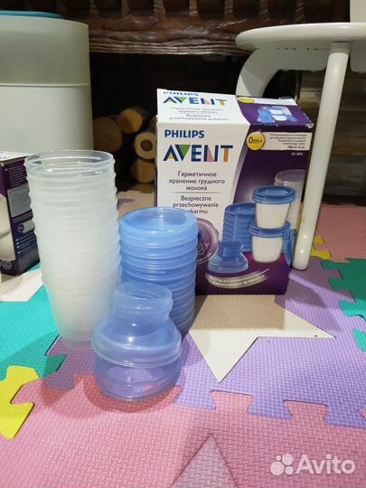 Молокоотсос avent электрический + стерилизатор
