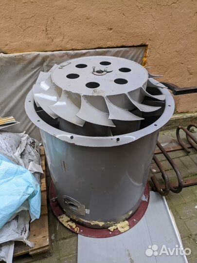 Осевой вентилятор дымоудаления вод-ду-040