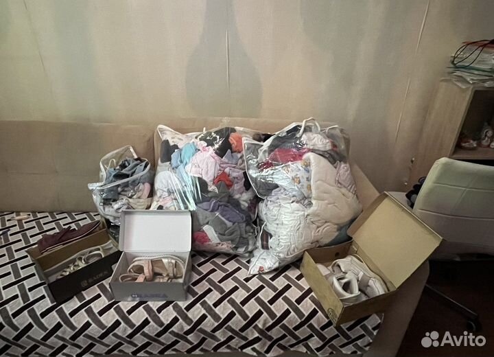 Детские вещи пакетом (список в описании)