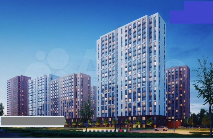 1-к. квартира, 32,3 м², 6/16 эт.