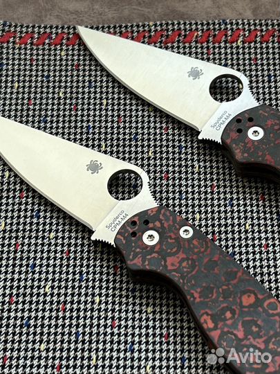 Spyderco paramilitary 2 Lava CF M4