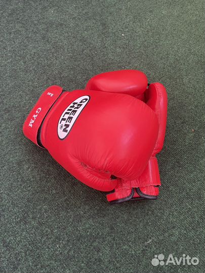 Боксерские перчатки green hill