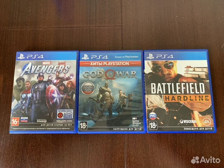 3 игры ps4