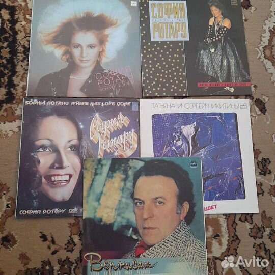 Виниловые пластинки СССР