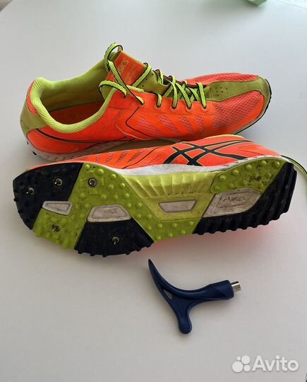 Шиповки для бега asics 45 размер