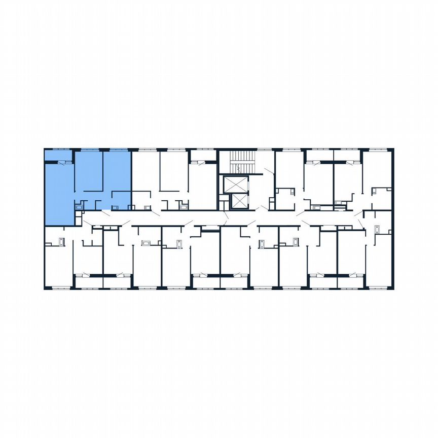 2-к. квартира, 57 м², 12/13 эт.