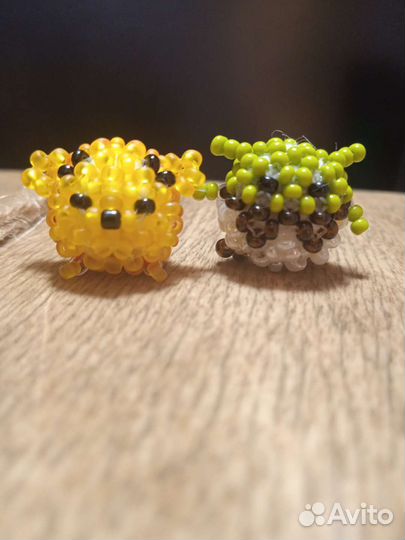 Мини амигуруми из бисера