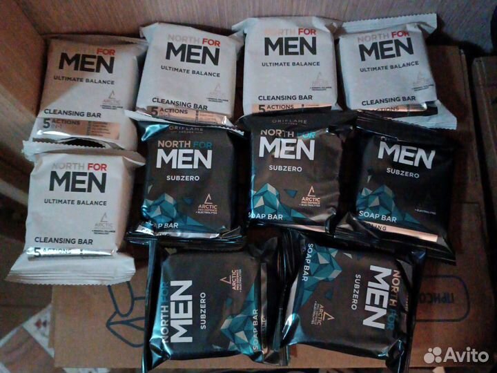 Мыло мужское, 10 шт